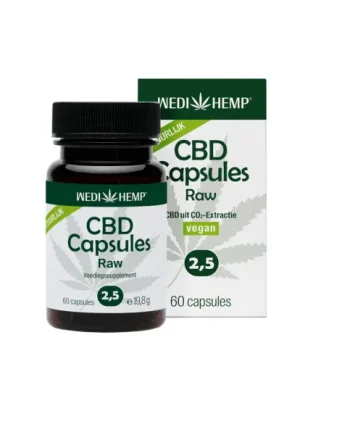 CBD capsules - Wedihemp - 405 mg CBD - 60 capsules