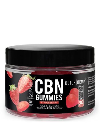 CBN gummies - Dutch Hemp - (strawberry) – 30 stuks (300 mg CBN)